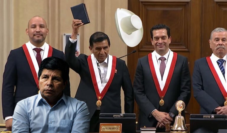 Hermano de Pedro Castillo juró como senador y pidió la libertad del expresidente durante su incorporación