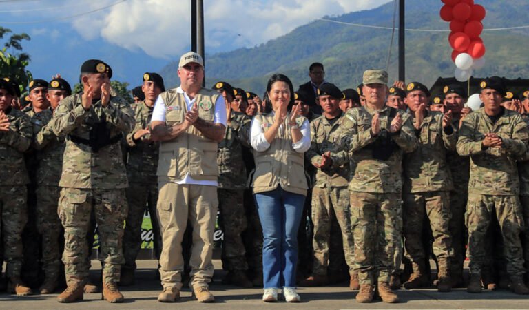 Keiko Fujimori confirma presencia de militares en calles y buses para enfrentar la delincuencia
